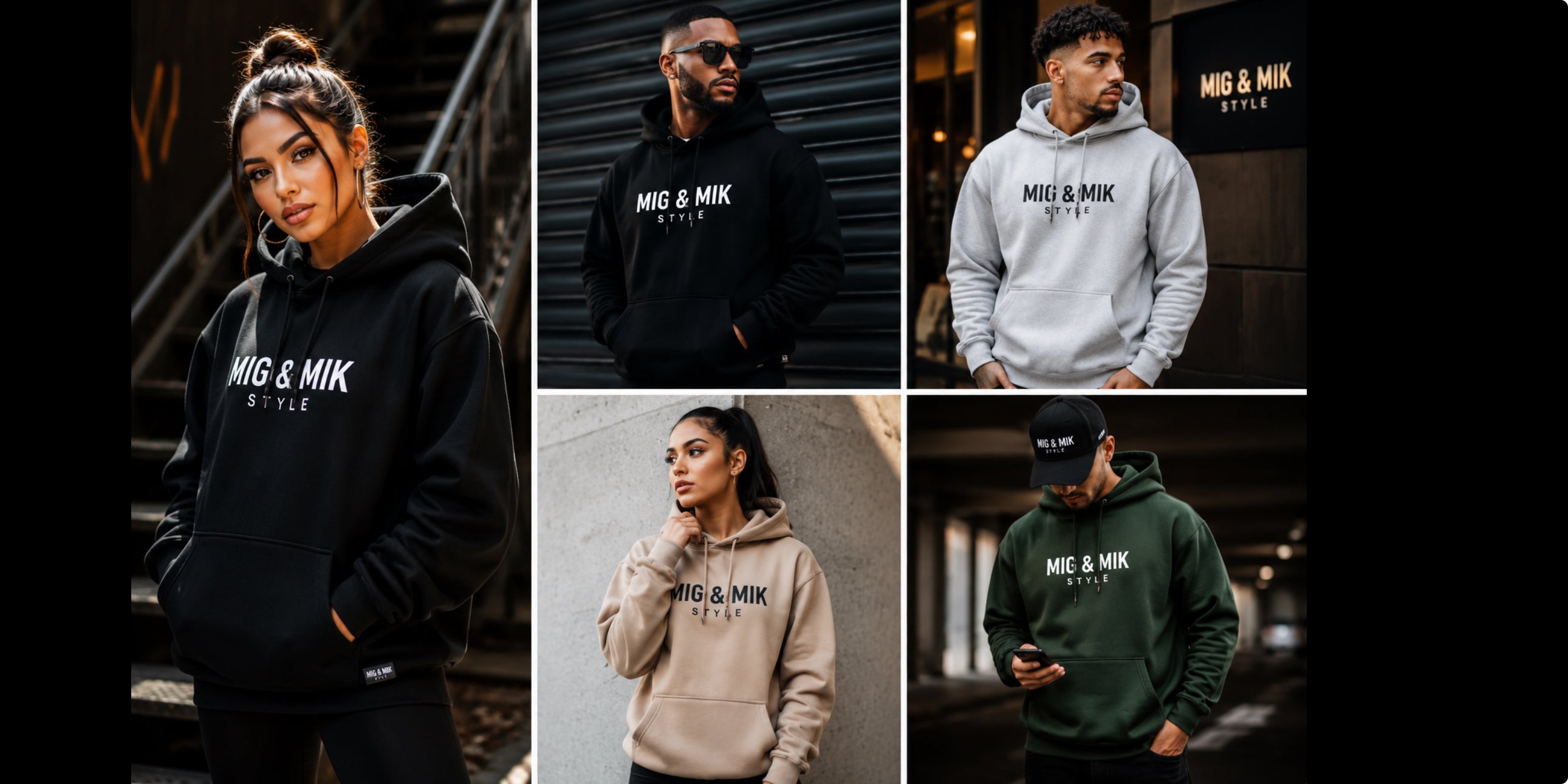 MIG & MIK Luxury White Edition Hoodie