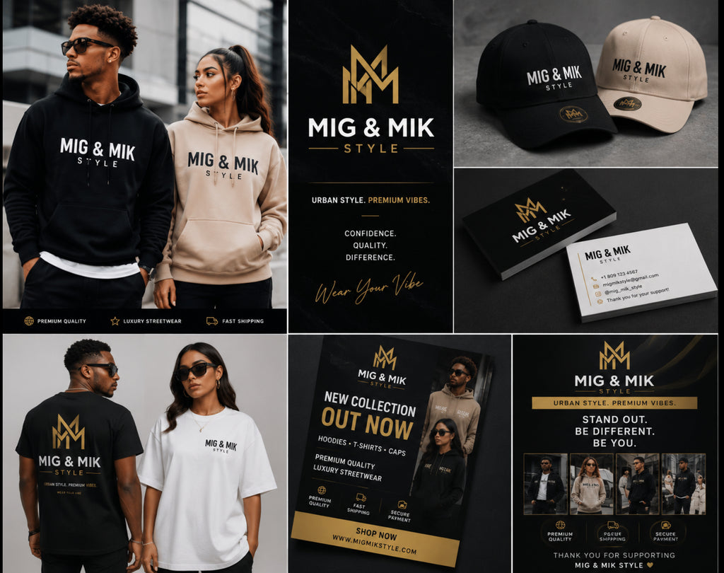 MIG & MIK Luxury White Edition Hoodie