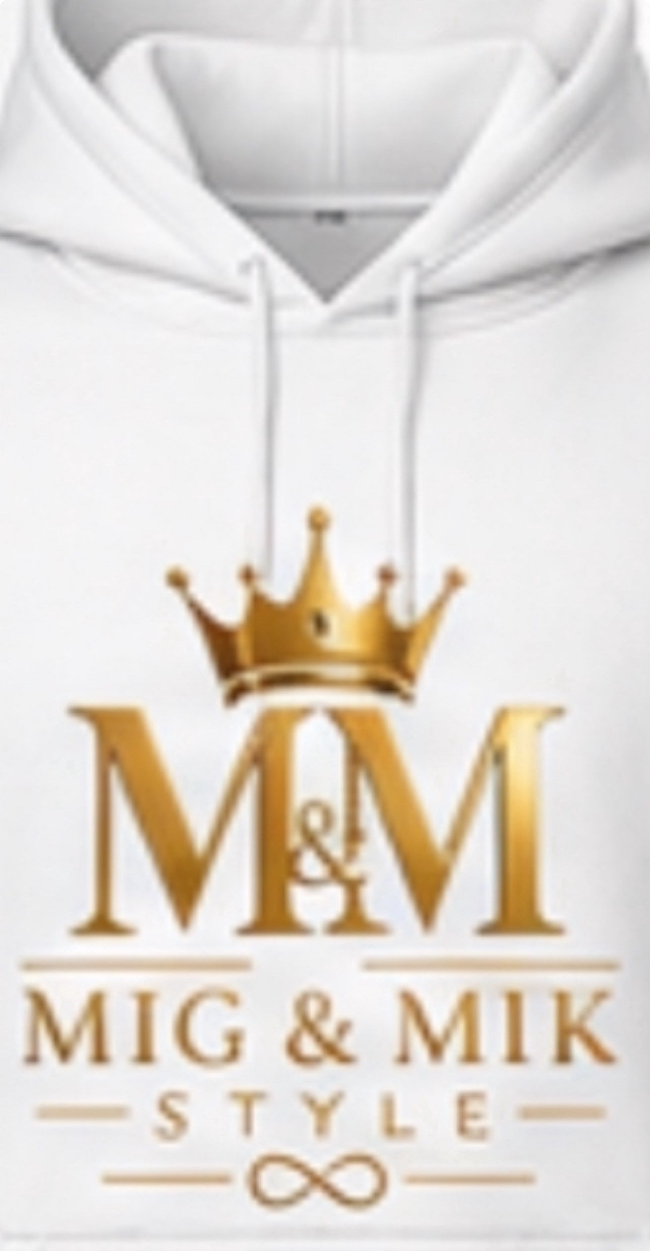 MIG & MIK Luxury White Edition Hoodie
