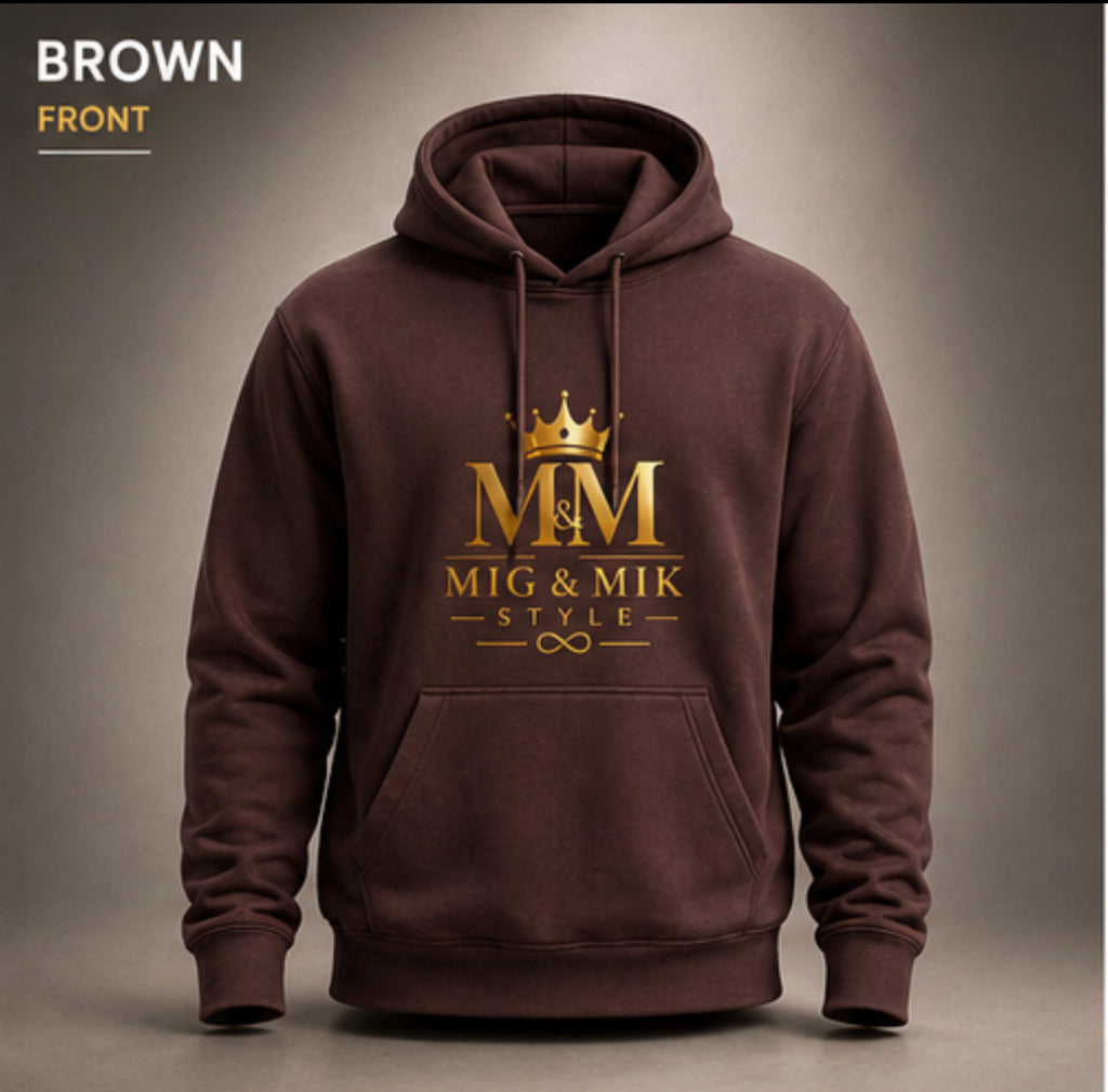 MIG & MIK Luxury Brown Edition Hoodie