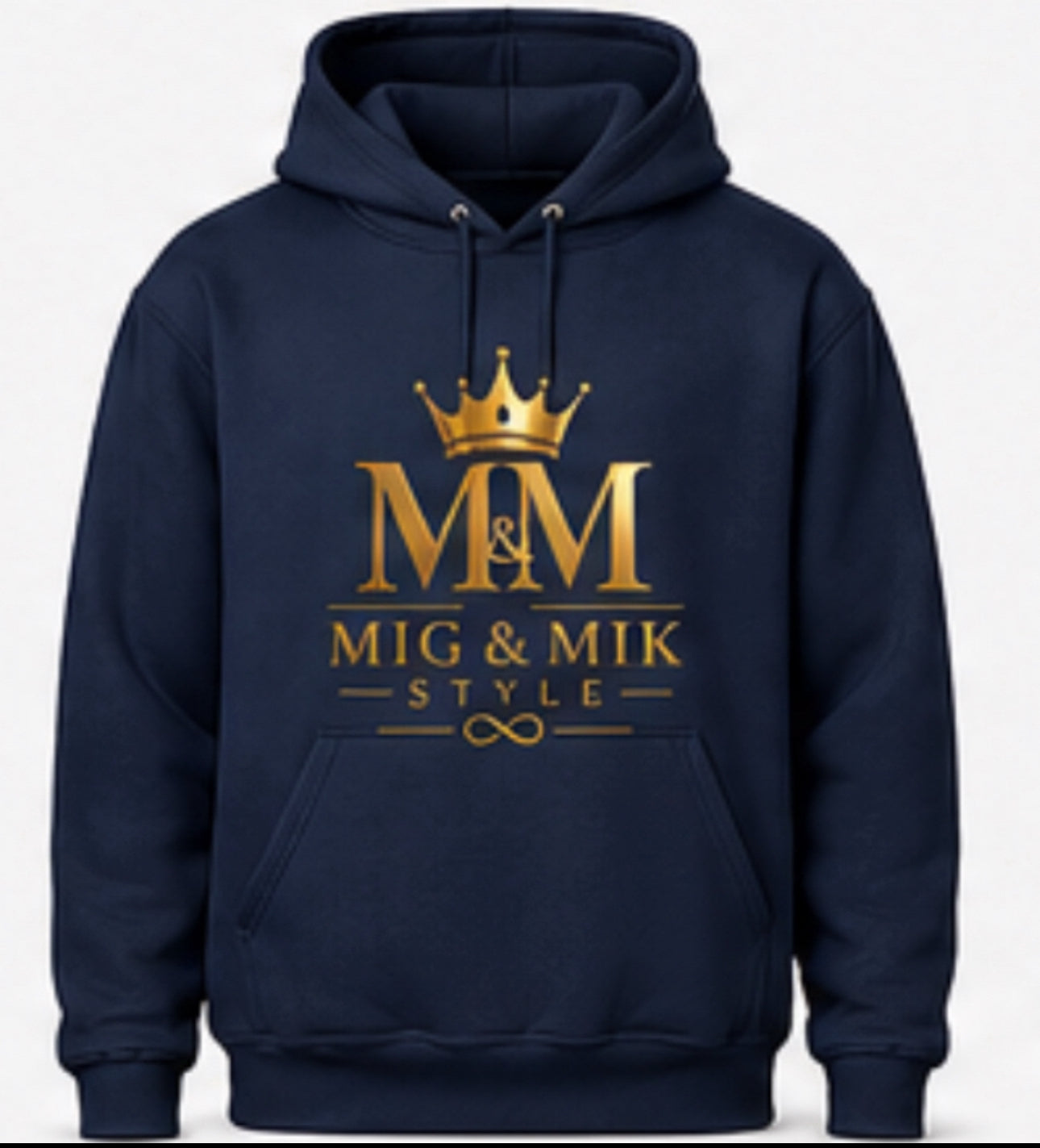 MIG & MIK Luxury Blue Navy Edition Hoodie