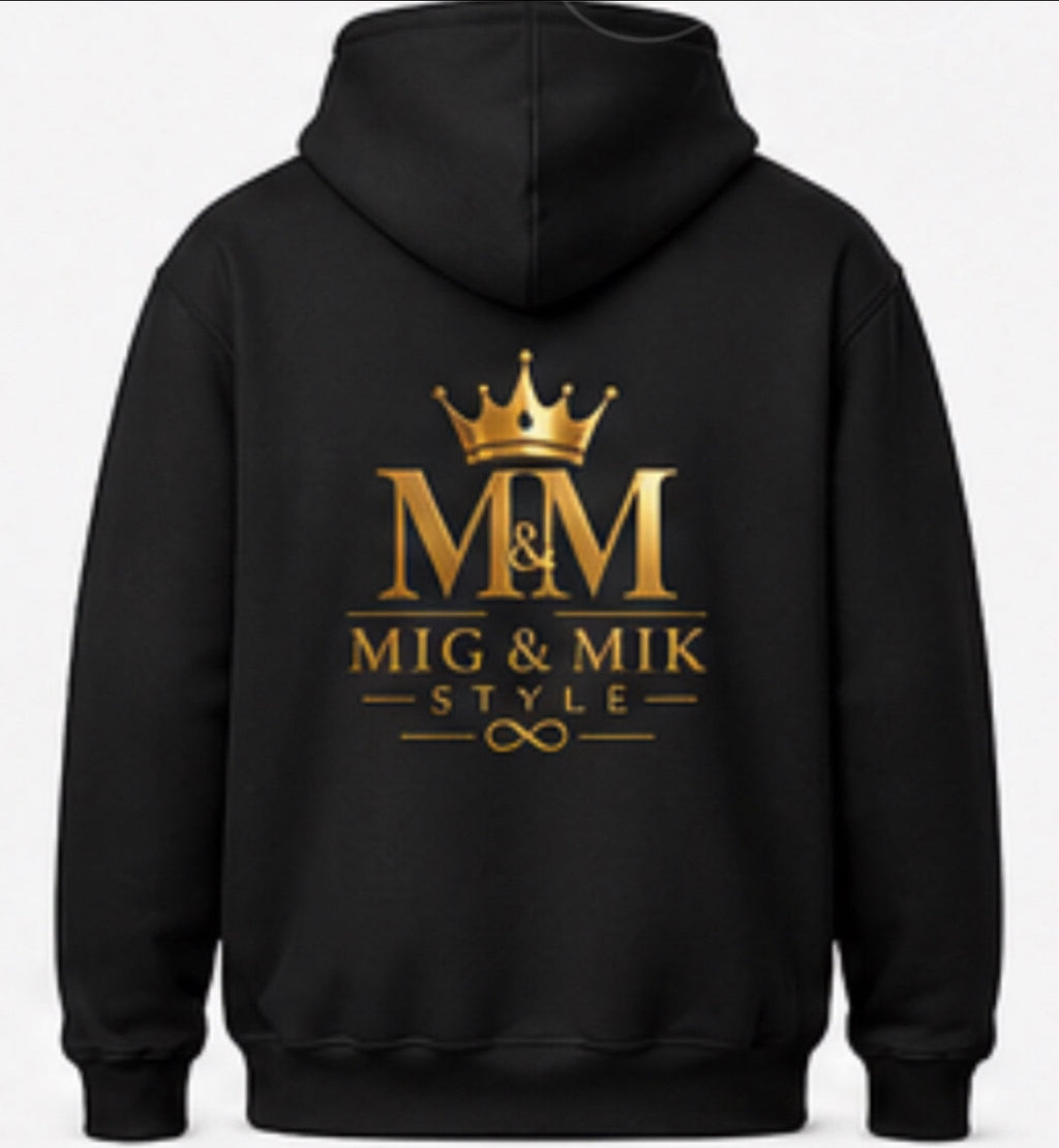 MIG & MIK Luxury Black Edition Hoodie