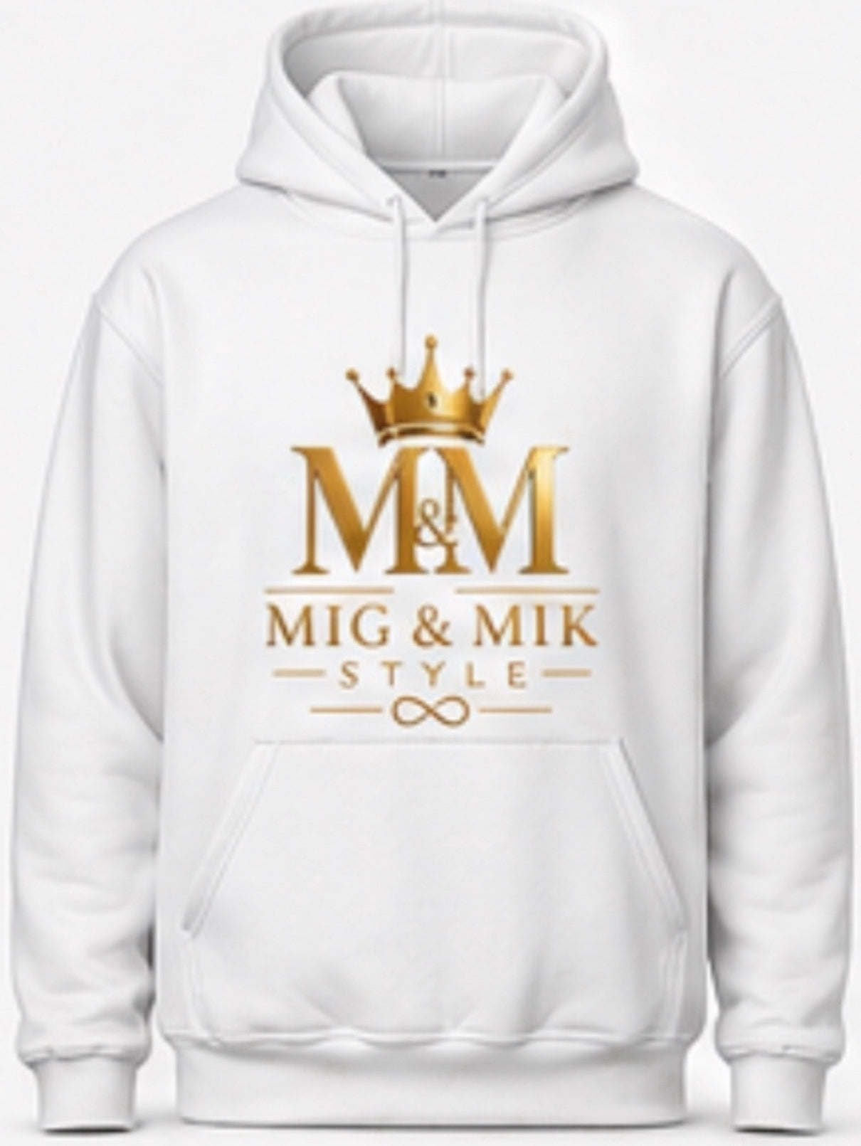 MIG & MIK Luxury White Edition Hoodie