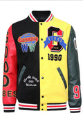 World-Wide Vibes Varsity Jacket 1990