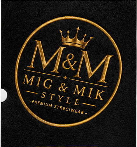 M&M Snapback Cap – Black & Gold