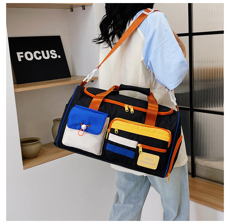 Travel Bag, Duffel Bag Cosmetics Bag, Professional Fitness Bag, Yoga Swimming Training Backpack, Satchel Shoulder Crossbody Tote