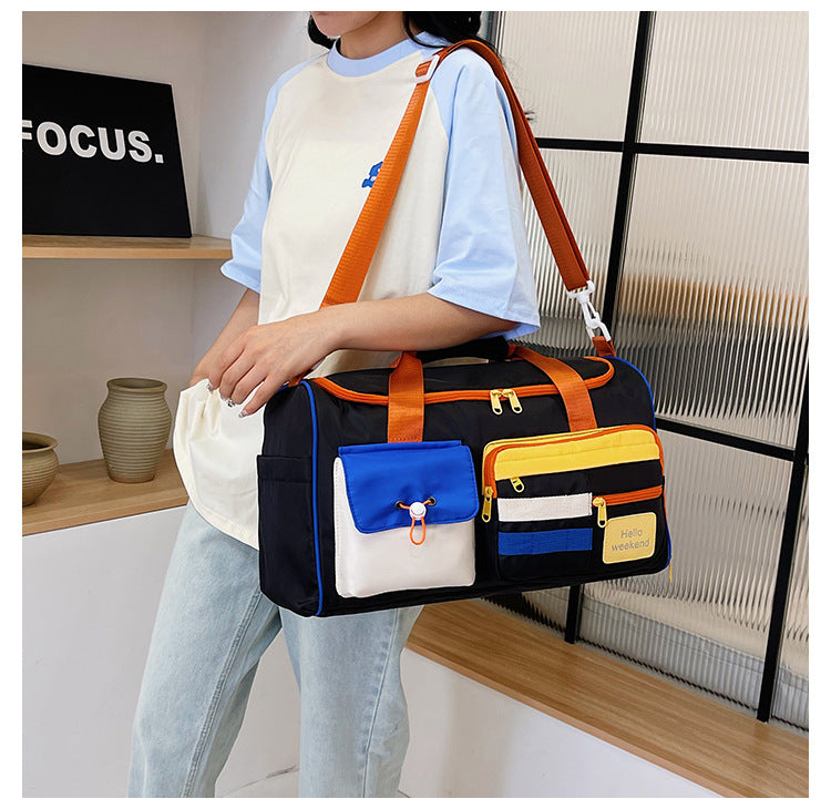 Travel Bag, Duffel Bag Cosmetics Bag, Professional Fitness Bag, Yoga Swimming Training Backpack, Satchel Shoulder Crossbody Tote