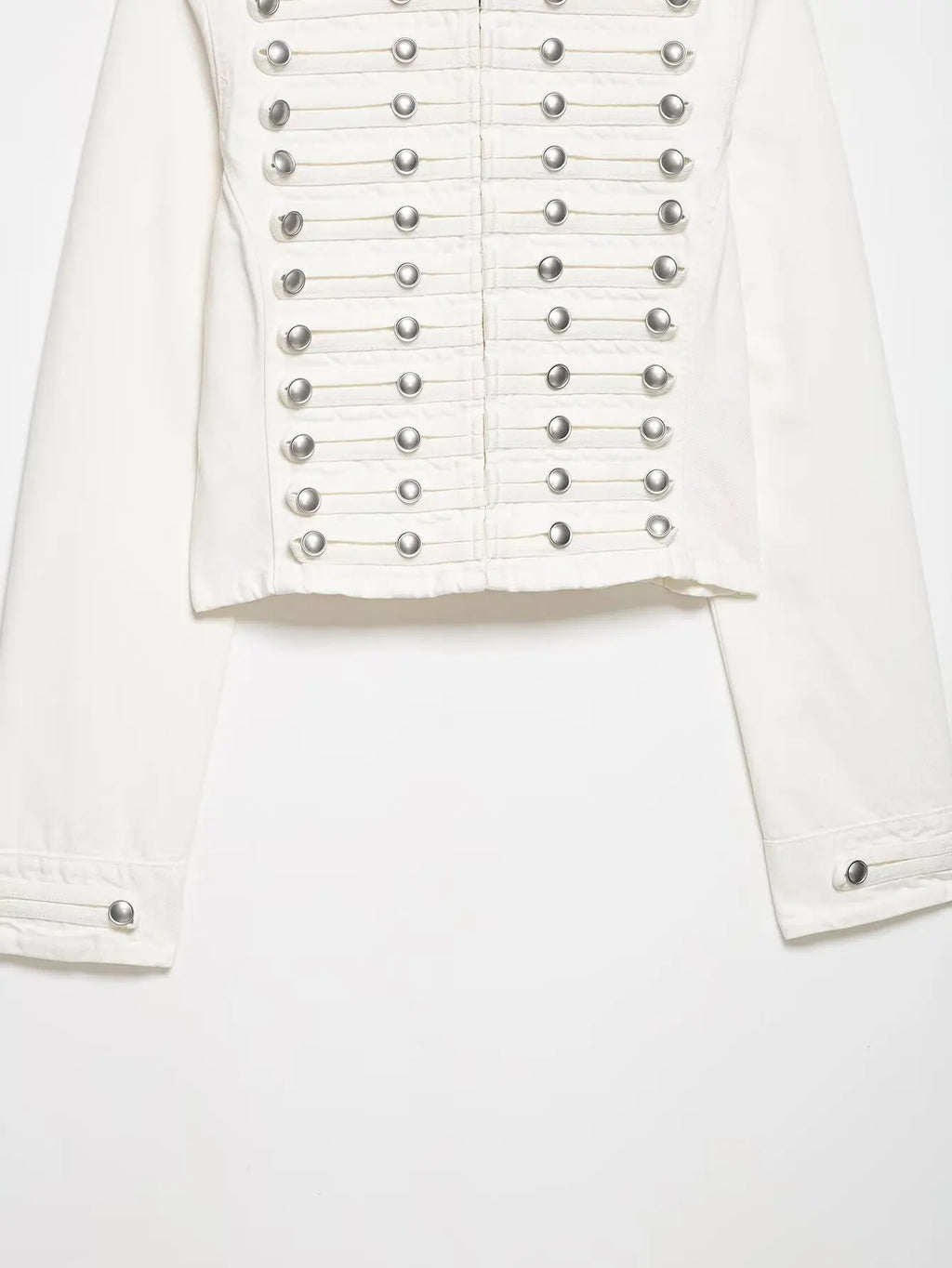 New Vintage Denim Jacket For Women Solid Round Neck Slim Fit Short Jackets 2026 Spring Lady Daily High Street Outerwears