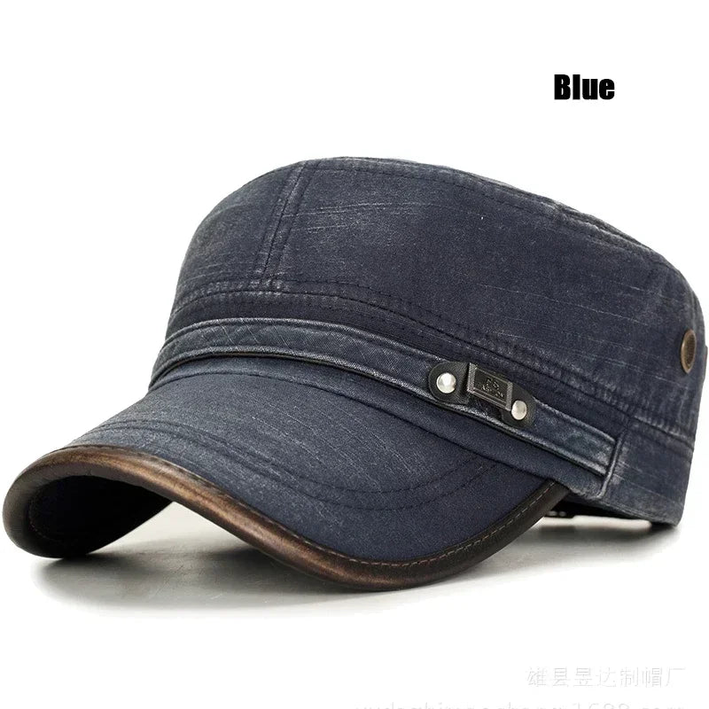 MIG & MIK STYLE™ Washed Distressed Cadet Cap