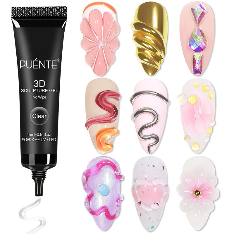 MIG & MIK STYLE™ Fiber Base Gel Nail Strengthener (15ml)