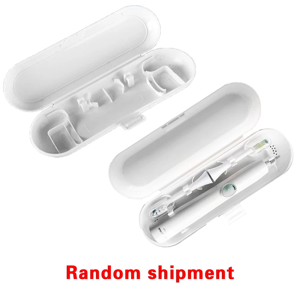 Travel Electric Toothbrush Storage Box Portable Case Electric Toothbrush Handle Universal Case Butterfly Letter Pattern