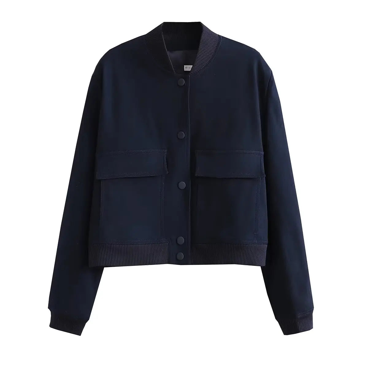 MIG & MIK STYLE™ Women's Classic V-Neck Bomber Jacket