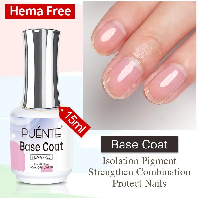 MIG & MIK STYLE™ Fiber Base Gel Nail Strengthener (15ml)