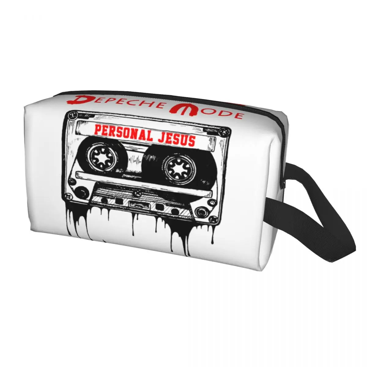 Travel Depeche Cool Mode Electronic Rock Toiletry Bag Cute Makeup Cosmetic Organizer Women Beauty Storage Dopp Kit Case