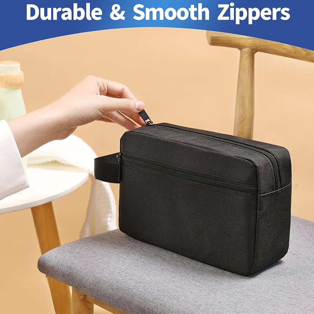 Large Capacity Travel Portable MEN'S Toiletries Bag, WOMEN'S Cosmetics Essential BagWaterproof Beauty Toiletries Bag Handbag-ll