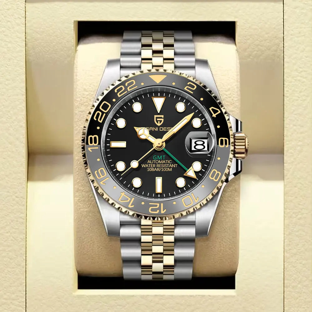 MIG & MIK STYLE™ GMT Automatic Luxury Watch