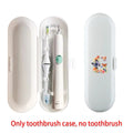 Travel Electric Toothbrush Storage Box Portable Case Electric Toothbrush Handle Universal Case Butterfly Letter Pattern