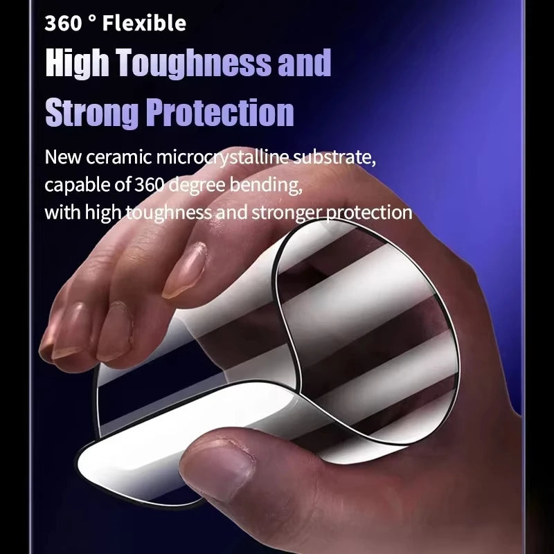 1-5PCS Matte Privacy Screen Protector For iPhone 17 18 Pro 16 15 14 11 12 13 Pro Max 7 8 Plus XS XR SE 16e Air Soft Ceramic Film