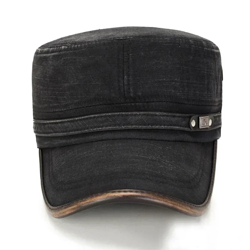 MIG & MIK STYLE™ Washed Distressed Cadet Cap