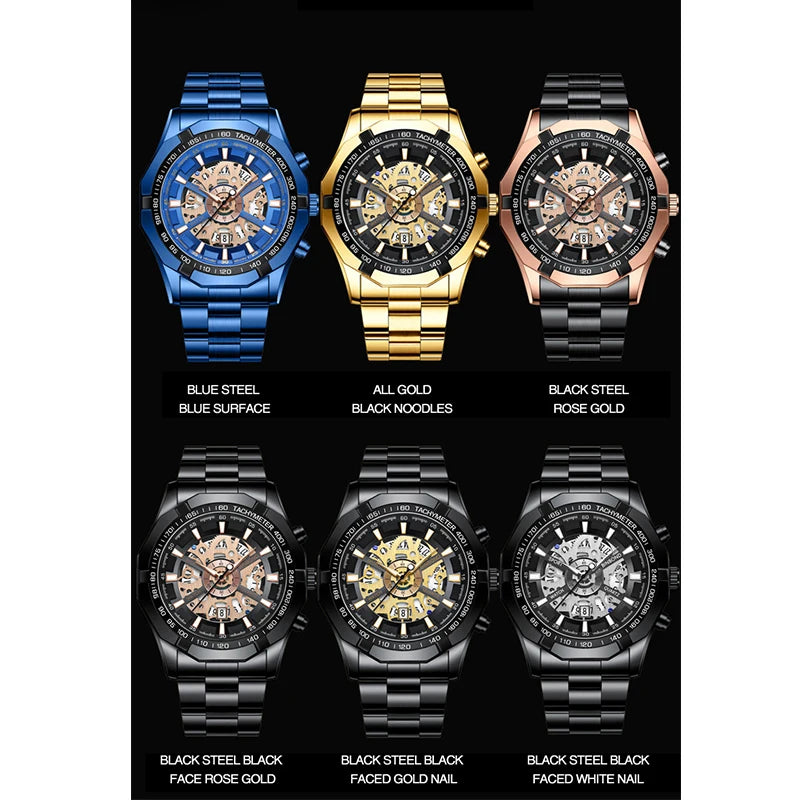 MIG & MIK STYLE™ Executive Business Quartz Watch