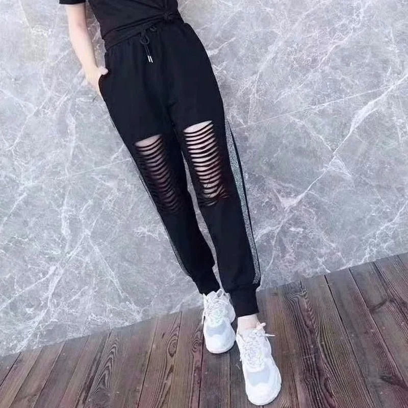 MIG & MIK STYLE™ Women's Active Stripe Jogger Pants