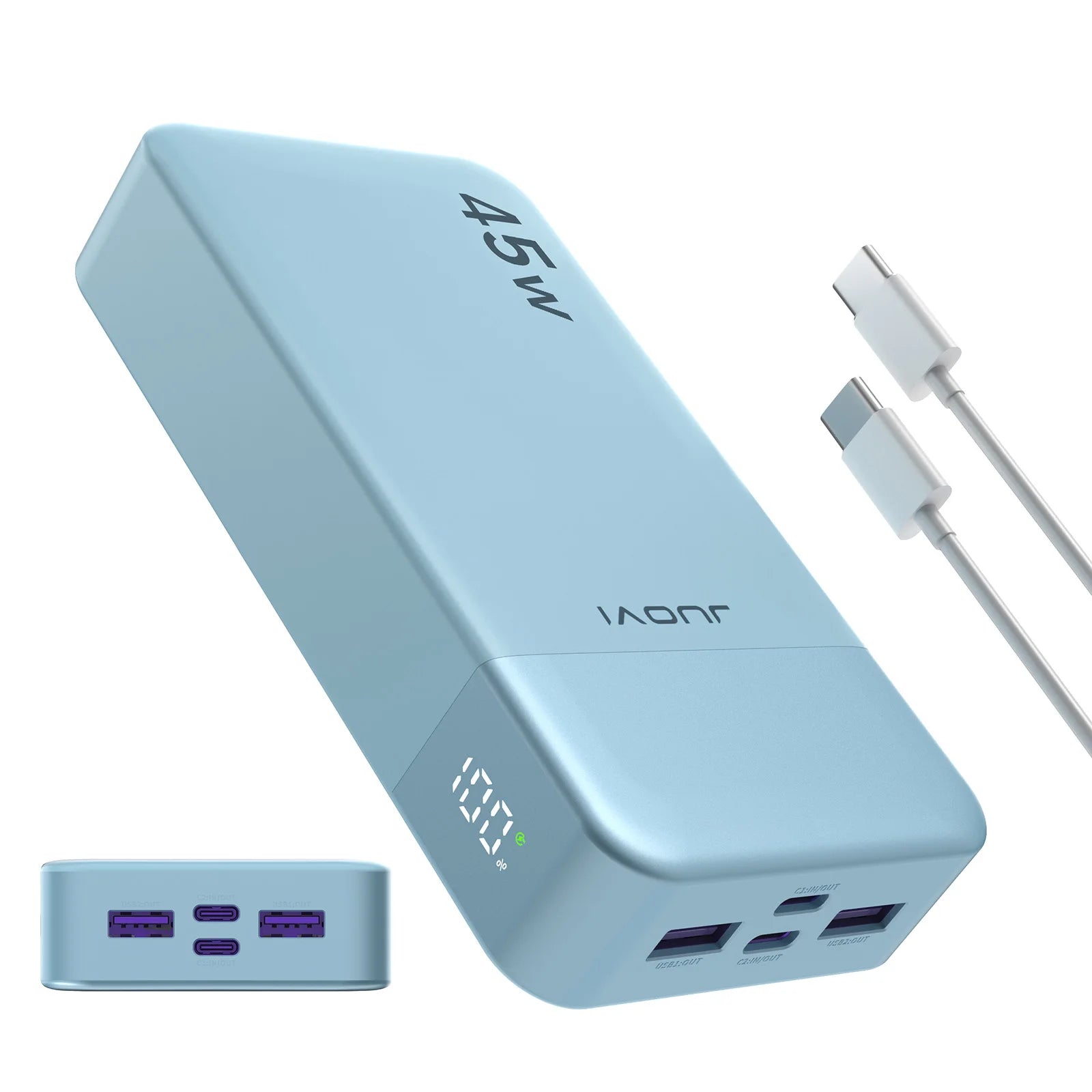 MIG & MIK STYLE™ 45W Fast Charge 20,000mAh Power Bank