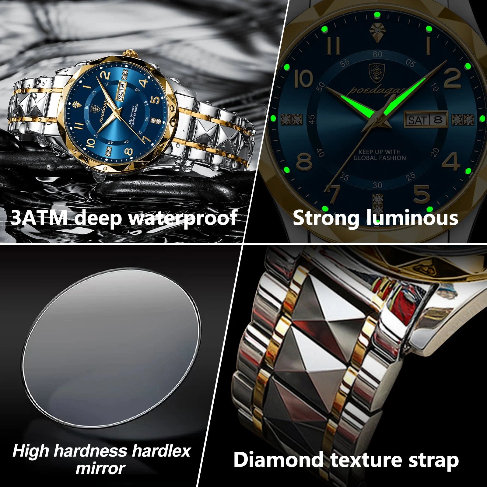 MIG & MIK STYLE™ Executive Quartz Business Watch