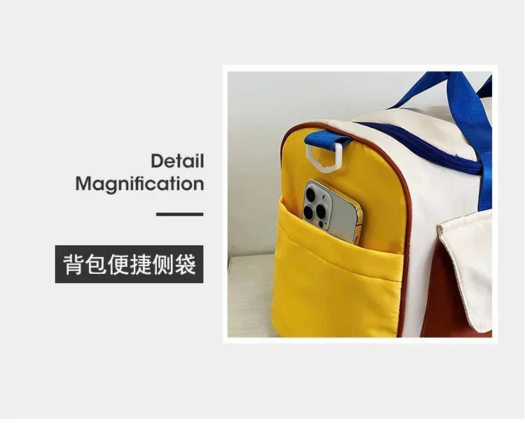 Travel Bag, Duffel Bag Cosmetics Bag, Professional Fitness Bag, Yoga Swimming Training Backpack, Satchel Shoulder Crossbody Tote