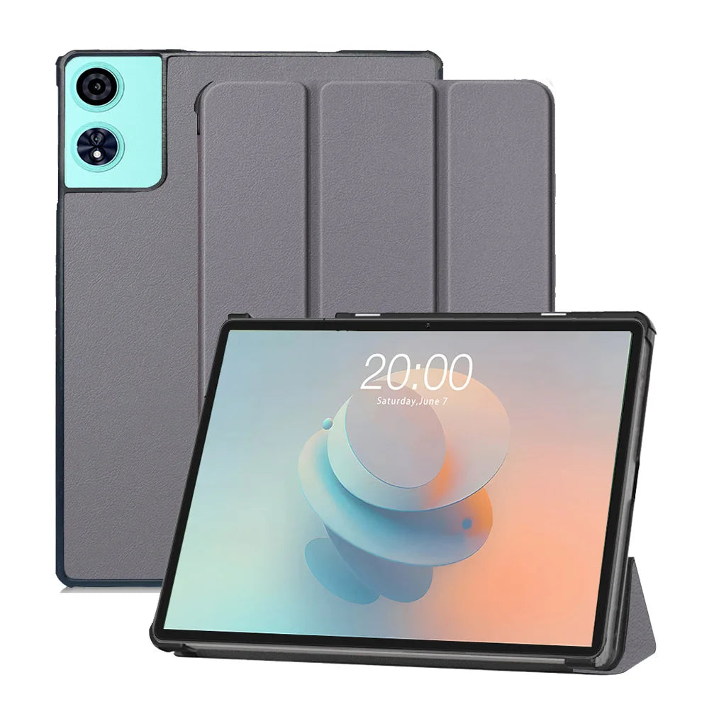 For 10.92" Teclast P50 AI/P50 Tablet Case, Flip Folio Tri-fold Slim Durable Leather Cover Portable Protective Sleeve with Stand