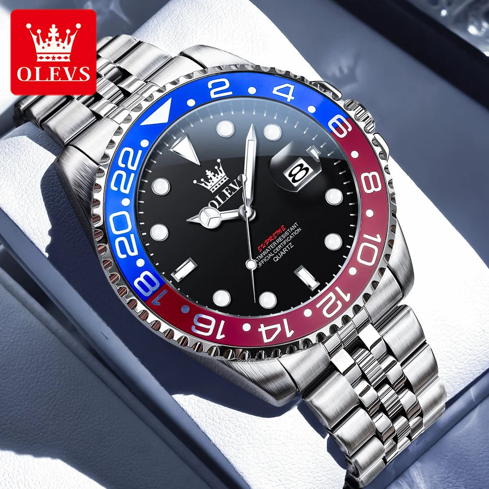 MIG & MIK STYLE™ Executive Date Quartz Watch
