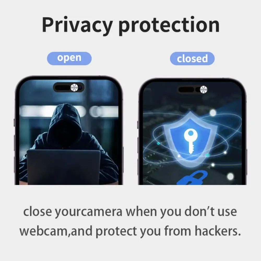 3PCS Metal Webcam Cover Phone Lens Stickers for iPhone 14 14 ProMax Plus Privacy Slider Camera Cover for iPhone 14 Series