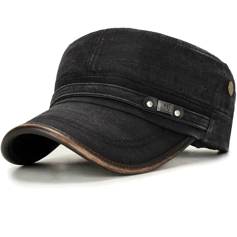 MIG & MIK STYLE™ Washed Distressed Cadet Cap