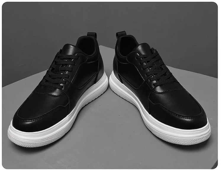 Men Elevator Height Increase Shoes Sneakers Shoes for Men 10cm Sports Casual Invisible Inner Heightening 8cm White Shoes