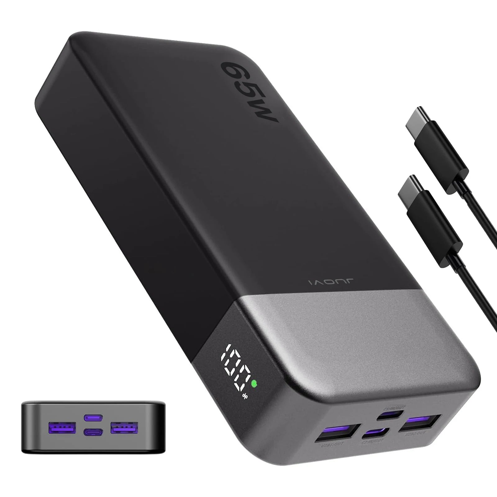 MIG & MIK STYLE™ JUOVI 65W 20,000mAh Fast Charging Power Bank