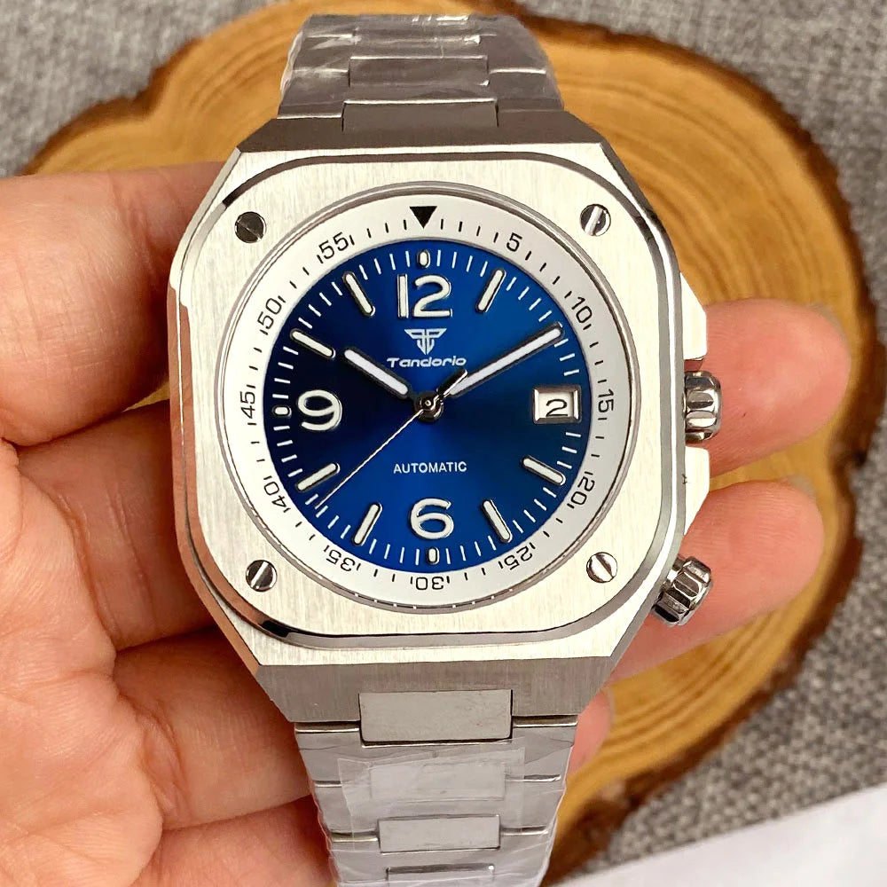 MIG & MIK STYLE™ Heritage Square Automatic Dive Watch