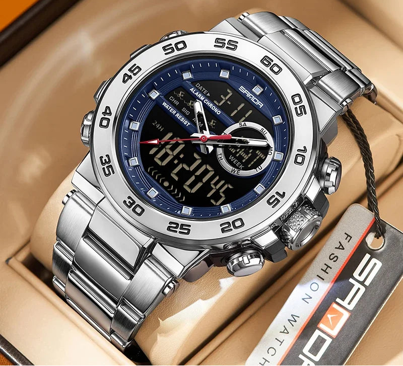 MIG & MIK STYLE™ Tactical Dual Display Sports Watch