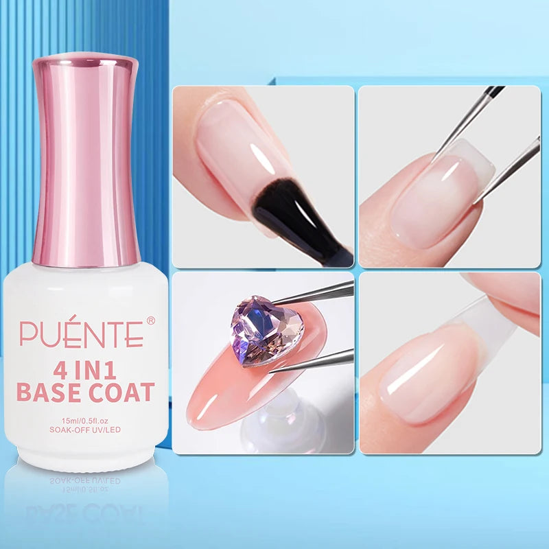 MIG & MIK STYLE™ Fiber Base Gel Nail Strengthener (15ml)