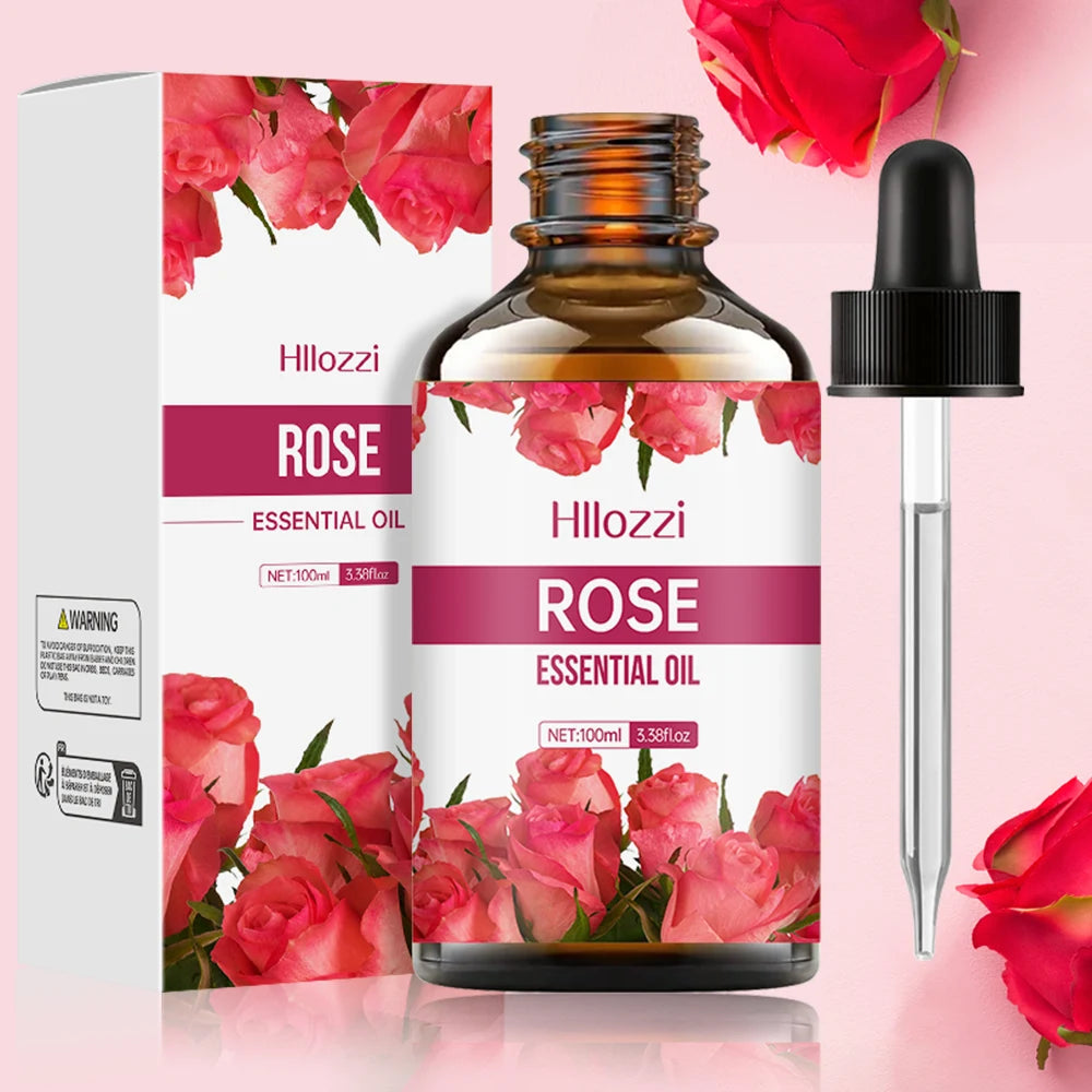 Rose essential oil is suitable for massage, shower, facial skin care and is easy to carry with you when traveling
