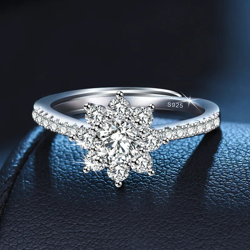 925 Sterling Silver Zircon Ring — MIG & MIK STYLE™