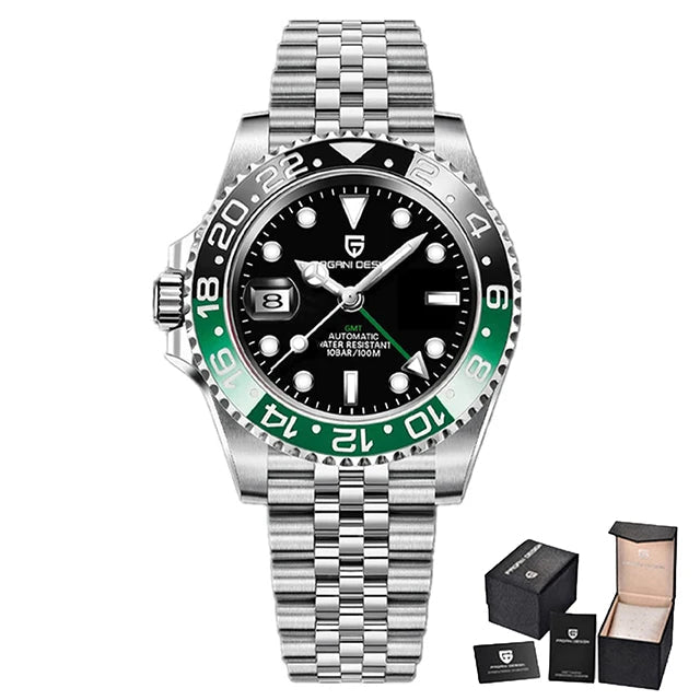 MIG & MIK STYLE™ GMT Automatic Luxury Watch