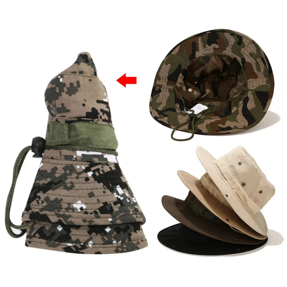 MIG & MIK STYLE™ Foldable Tactical Boonie Fishing Cap