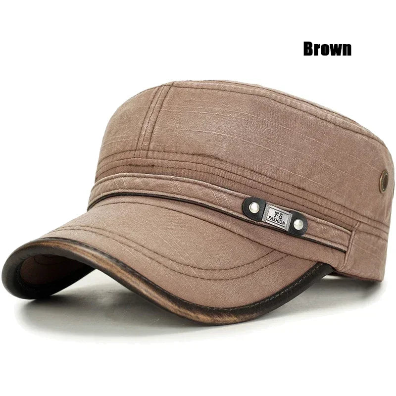 MIG & MIK STYLE™ Washed Distressed Cadet Cap