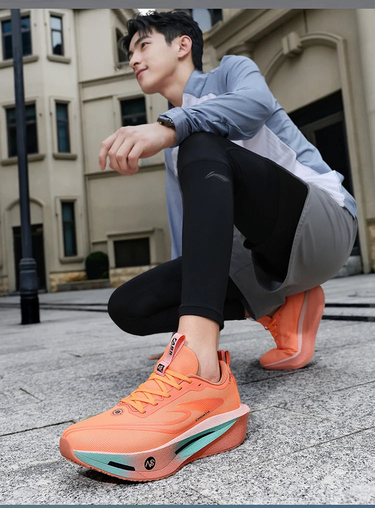 Running Shoes Carbon Board Speciality Sports Marathon Men Breathable Lightweight Women's Comfortable Athletic Chunta Sneakers