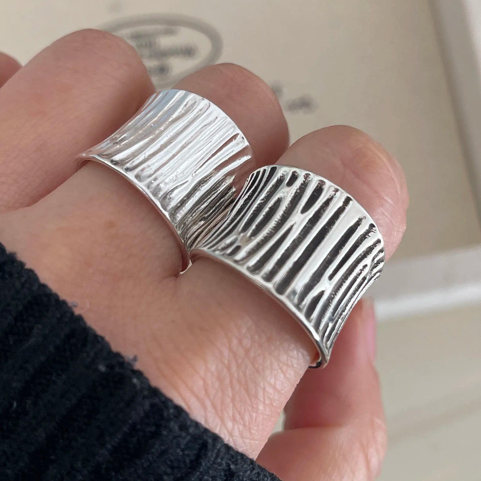 925 Sterling Silver Geometric Star Ring — MIG & MIK STYLE™