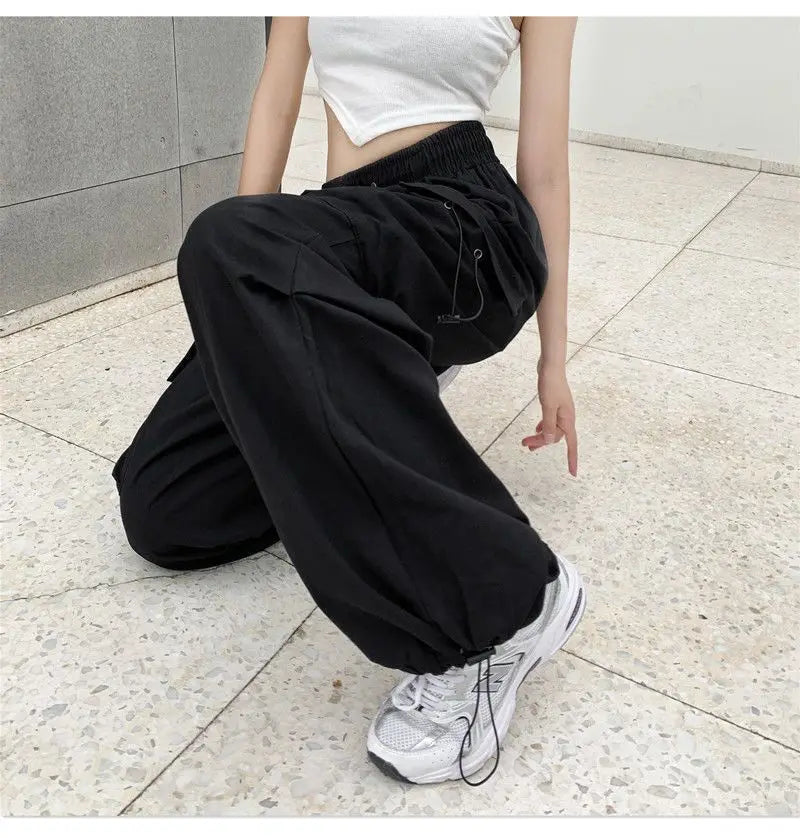 MIG & MIK STYLE™ Women's Tech Wide Leg Joggers