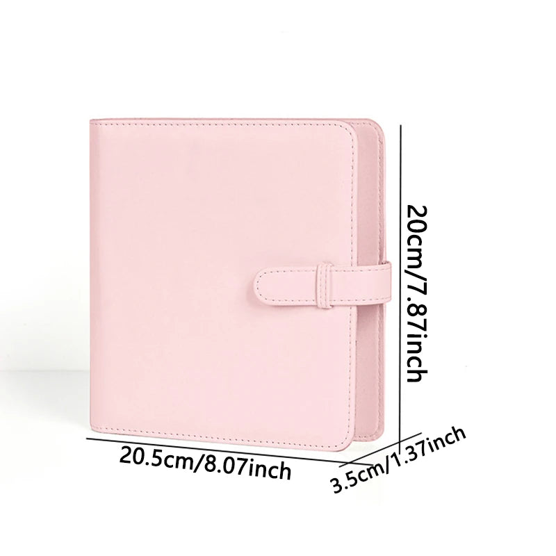 288-Card Slot Square Photo Album, Children's Growth Commemorative Photo Album, Suitable for Instax Sq1/6/10/20/40/Kodak C300R Camera Photos, Solid Color Pu Photo Album, Suitable for Kodak Mini 3 Square, Mini Shot 3 Square
