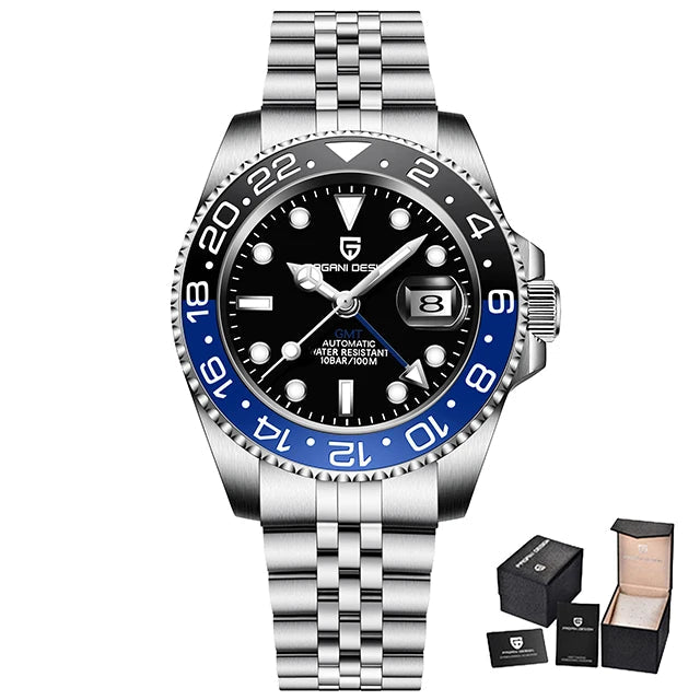 MIG & MIK STYLE™ GMT Automatic Luxury Watch