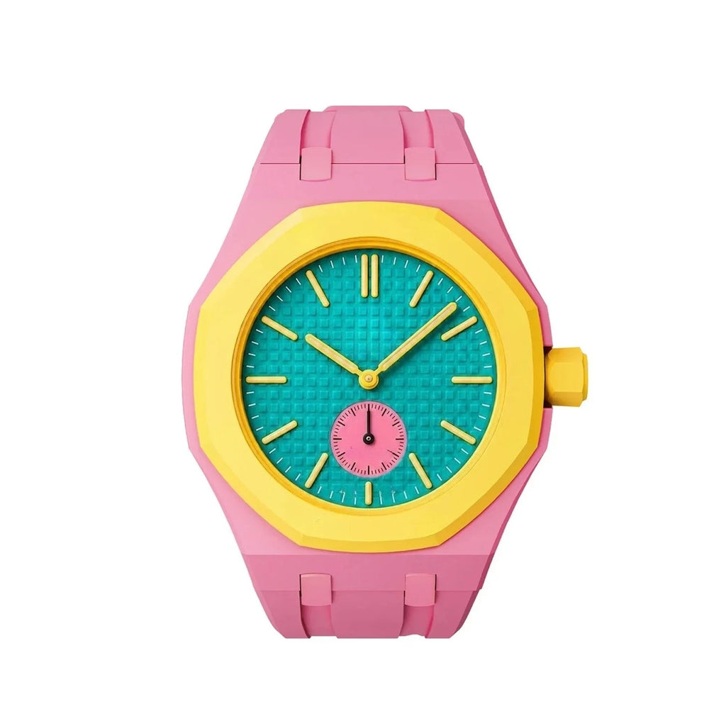 Ceramic Modification Kit For Swatch x AP Royal POP Biomaterials Watch Case Silicone Strap Pocket Changer To Wristwatch