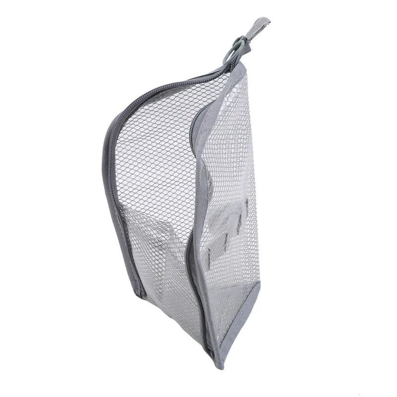 Travel Portable Makeup Brush Toothbrush Toothpaste Storage Bag Case Container Bathroom Accessories