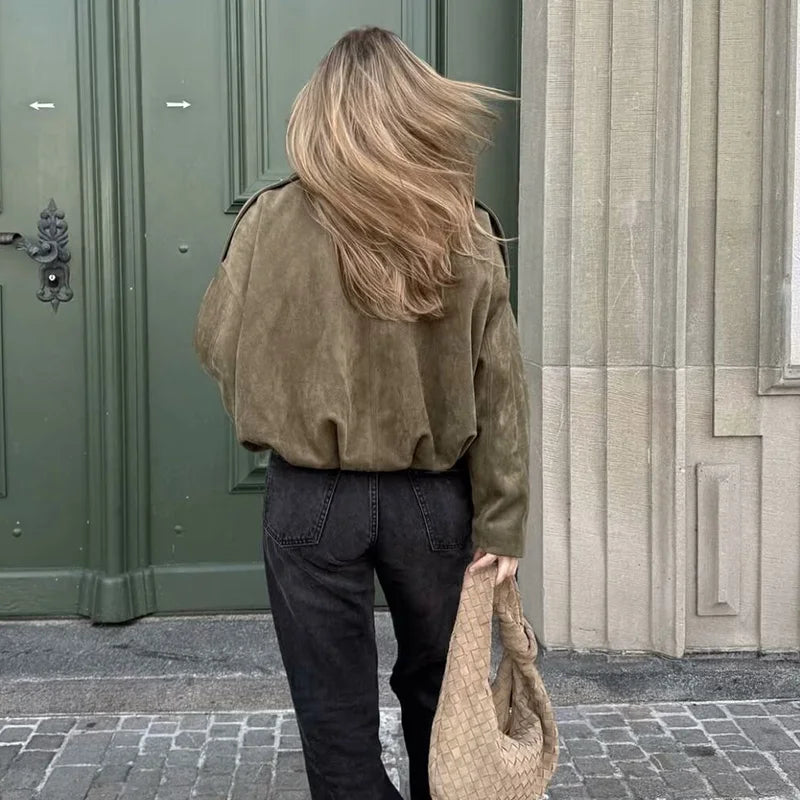MIG & MIK STYLE™ Vintage Bomber Jacket Coat